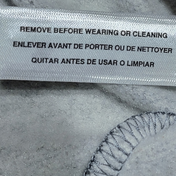 NEW Calvin Klein Performance Women's XS Bold Outline LogoCropped Grey Sweatshirt - Picture 11 of 12